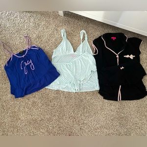 Betsey Johnson & Juicy Couture Pajama Bundle